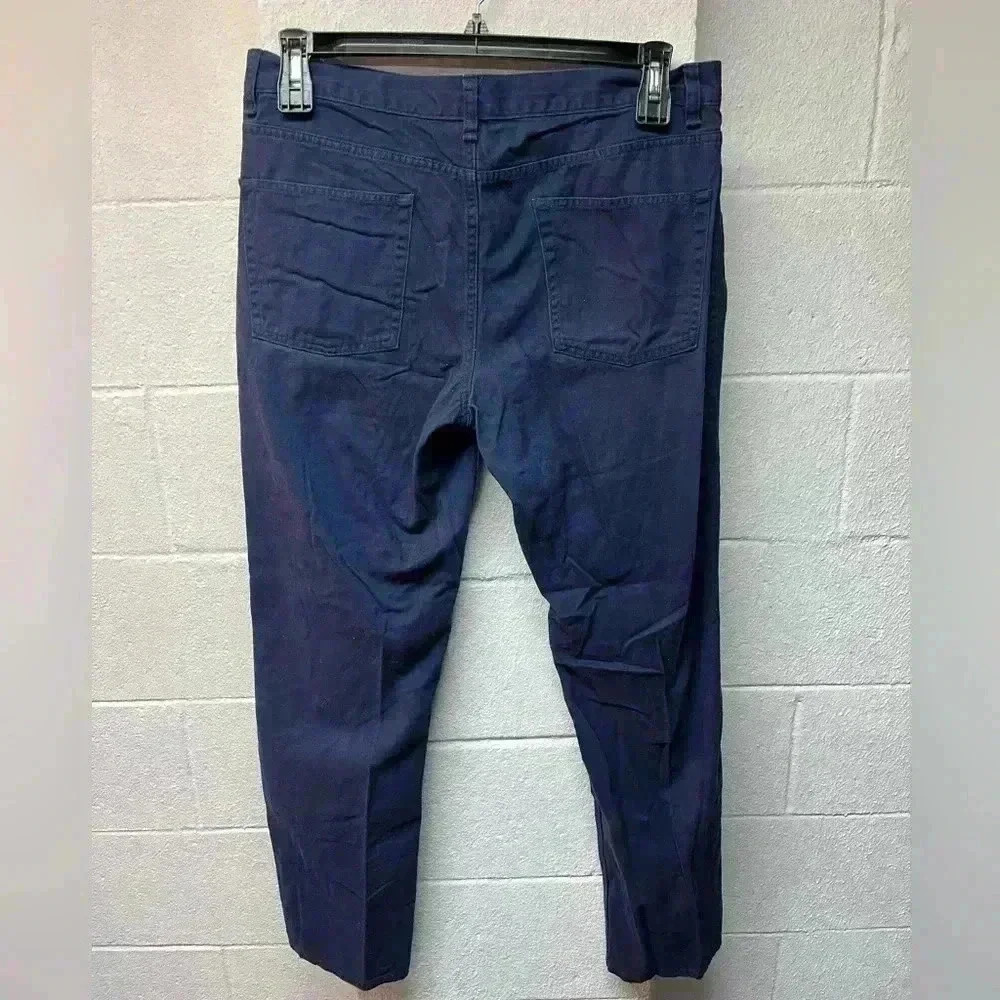 Chaps navy twill pants - Picture 2 of 3